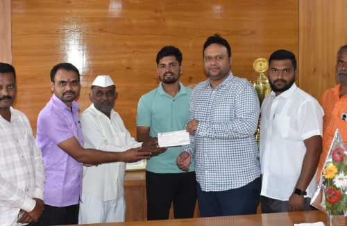 Supporting Shri. Jyotirling Charitable Trust, Nagrale in Ensuring Water Supply and Installing Paving Blocks.